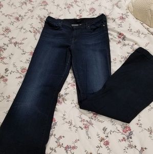LAST CHANCE! J Brand Dark Blue Flare Jeans